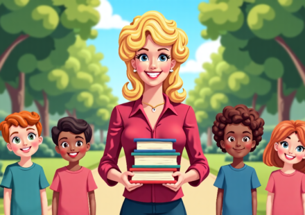 Dolly Parton: From Stardom to Philanthropy and the Book Lady — AI-generated editorial illustration