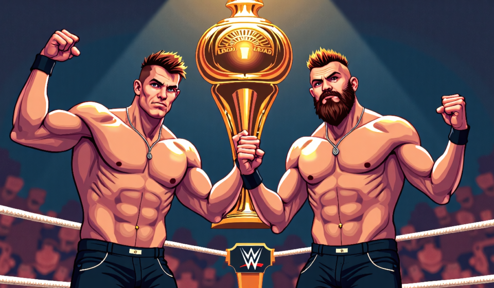 CM Punk Reflects on Title Loss to Sami Zayn in Mexico City — AI-generated editorial illustration