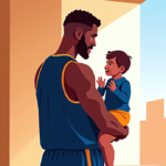 Tyler Herro’s Custody Battle: Living Apart Before Court Filings — AI-generated editorial illustration