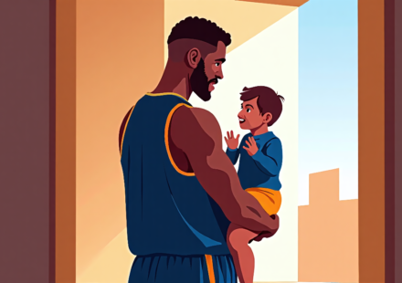 Tyler Herro’s Custody Battle: Living Apart Before Court Filings — AI-generated editorial illustration