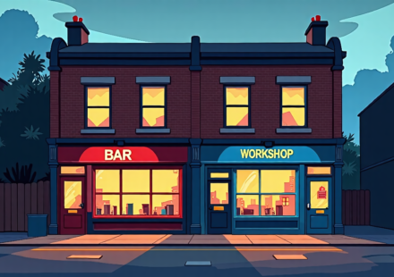 Tip Toe Trailer Reveals Intense Manchester Drama with Alan Cumming — AI-generated editorial illustration