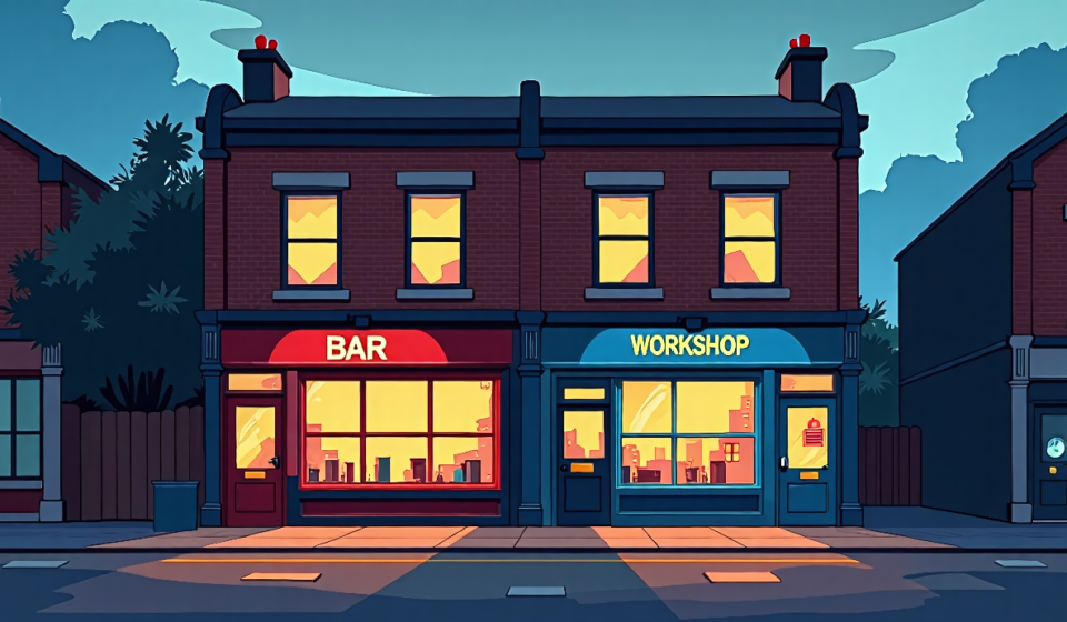Tip Toe Trailer Reveals Intense Manchester Drama with Alan Cumming — AI-generated editorial illustration