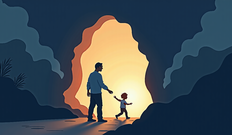 Corey Feldman Saves Daisy De La Hoya From Addiction Spiral — AI-generated editorial illustration
