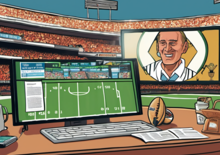 Kalshi Promo Code FOXSPORTS: $25 Bonus for Ohio State vs. Texas — AI-generated editorial illustration