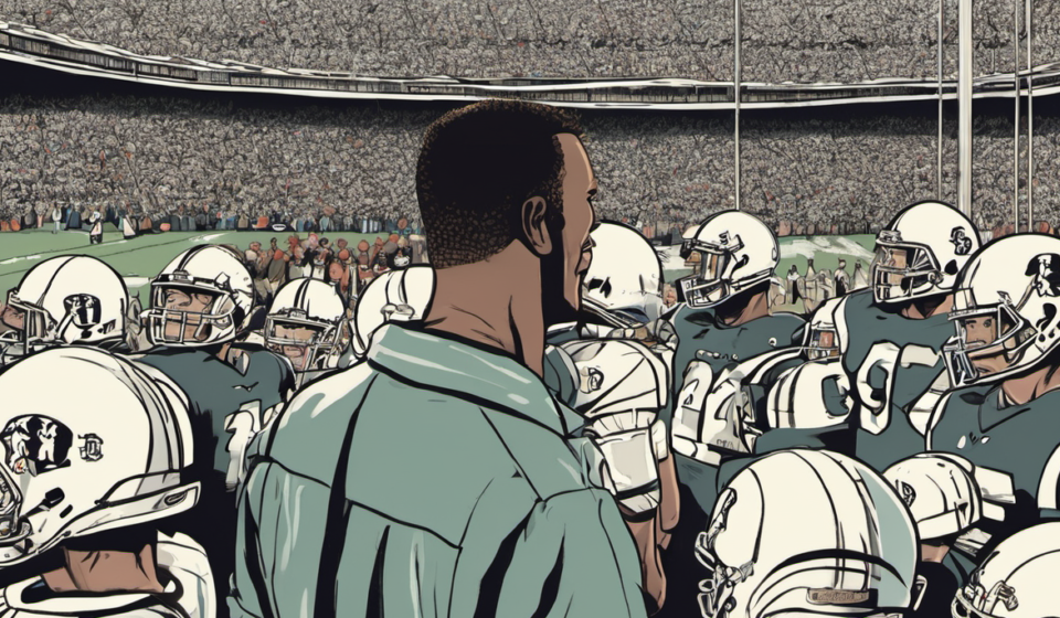 Missouri Coach Drinkwitz Says ‘Right‑Versus‑Wrong’ Video Issue Settled — AI-generated editorial illustration