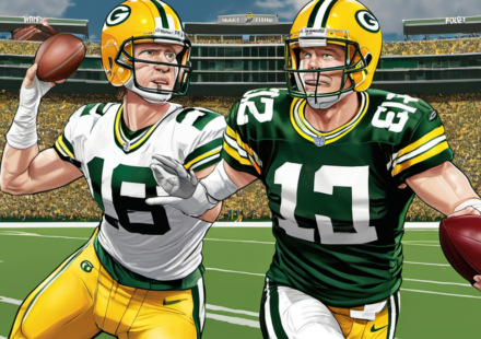 Packers Secure Tucker Kraft with $75M Extension — AI-generated editorial illustration