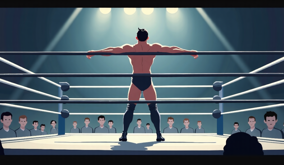 Kenny Omega Shares His Mindset for AEW’s Biggest Matches — AI-generated editorial illustration