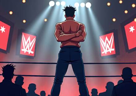 Bronson Reed Returns, CM Punk Off‑Script, and Femi Update on SmackDown — AI-generated editorial illustration