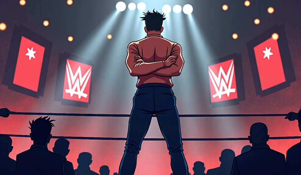 Bronson Reed Returns, CM Punk Off‑Script, and Femi Update on SmackDown — AI-generated editorial illustration