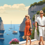 Jake Paul and Jutta Leerdam Heat Up Capri in Minimalist Getaway — AI-generated editorial illustration