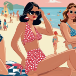 Hollywood Stars Shine in Polka‑Dot Bikinis—See the Spotted Swim Style — AI-generated editorial illustration
