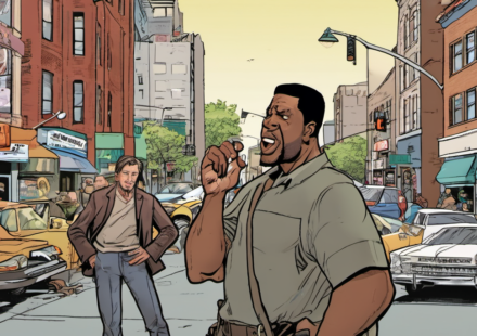Antonio Brown Threatens Druski Over CTE Skit — AI-generated editorial illustration