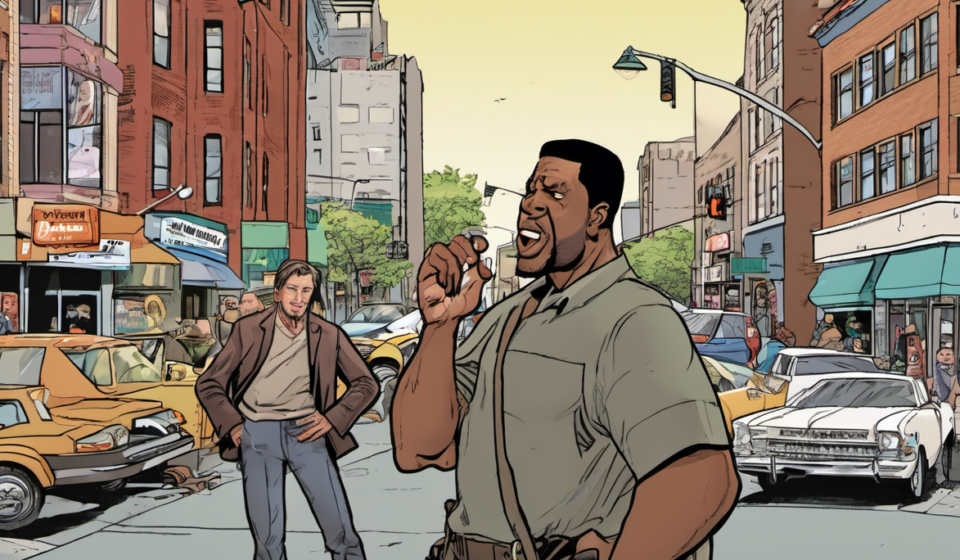 Antonio Brown Threatens Druski Over CTE Skit — AI-generated editorial illustration