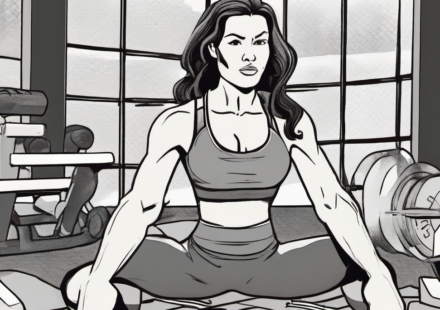 Sara Saffari Inspires Fitness Fans with New Hot Shot Series — AI-generated editorial illustration