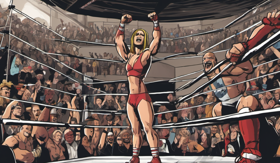 Killer Kross vs. Matt Riddle: WrestlePro’s Big Title Clash — AI-generated editorial illustration