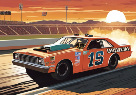 NASCAR Legend Gary Myers Dies at 76, Leaving Racing Legacy — AI-generated editorial illustration