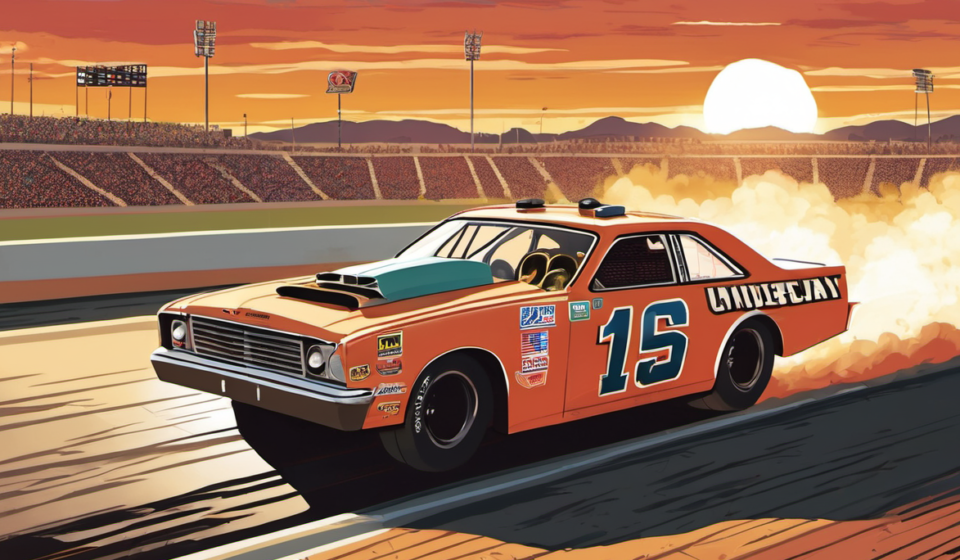 NASCAR Legend Gary Myers Dies at 76, Leaving Racing Legacy — AI-generated editorial illustration