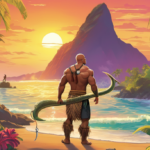 The Rock’s Maui Debut in Live-Action Moana Hits Digital Stores — AI-generated editorial illustration