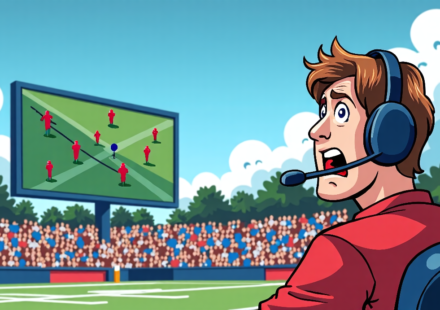 Akron Fan Wins ‘OC for a Day’ but Faces Heartbreaking End — AI-generated editorial illustration
