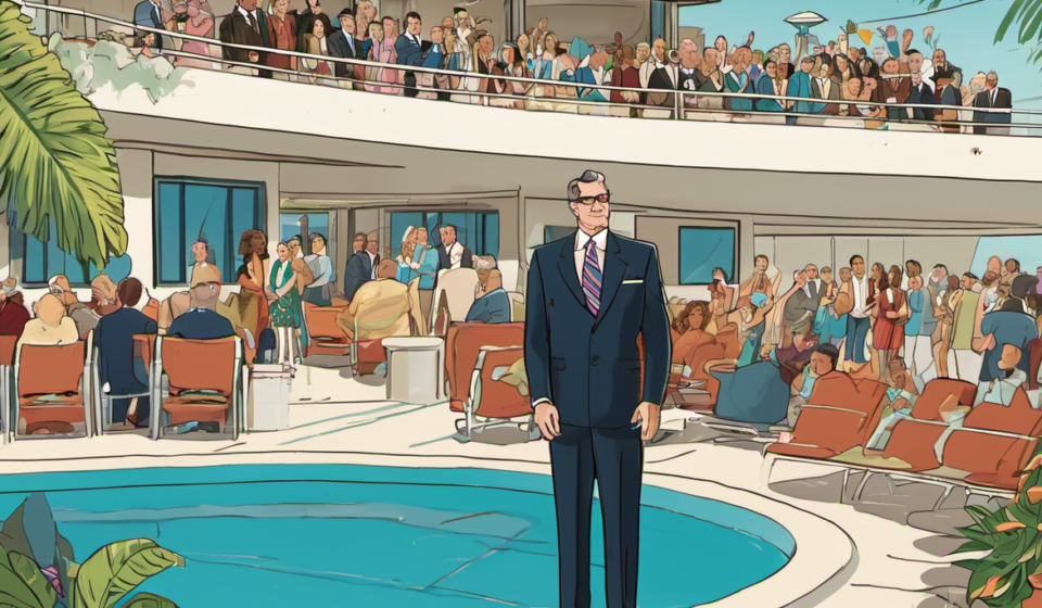 Tragic Cruise Accident Claims Pastor’s Life During Son’s Wedding Celebration — AI-generated editorial illustration