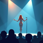 Celine Dion’s Triumphant Return: First Concert in Six Years After Rare Disorder — AI-generated editorial illustration