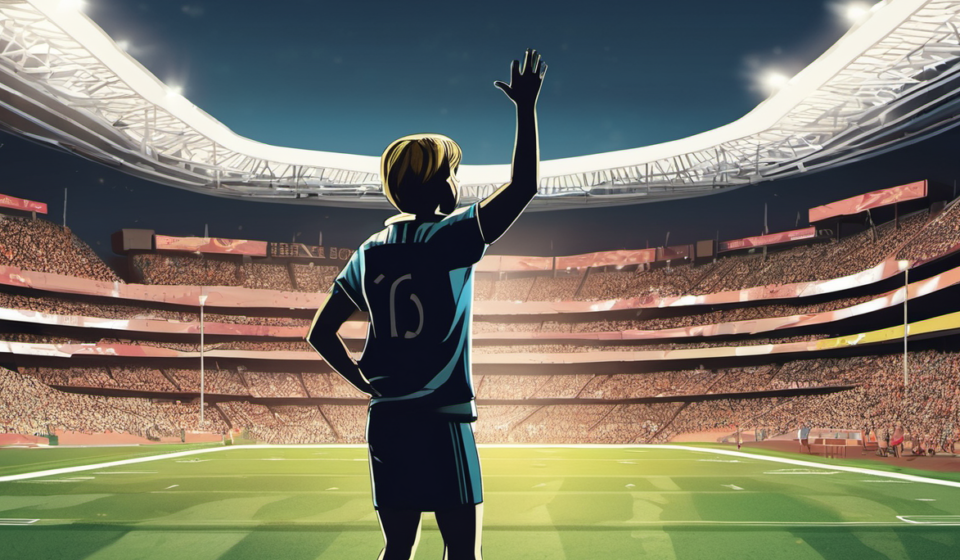 Novig Promo Code: $25 Off for NFL Sunday with Sydney Sweeney — AI-generated editorial illustration
