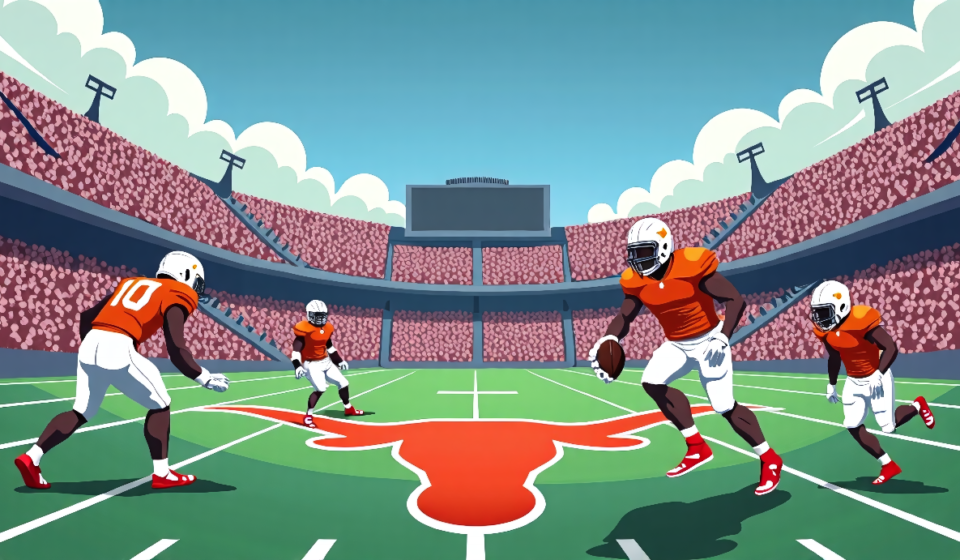 Texas' Big Win Over Ohio State: 4 Key Takeaways & NFL Draft Implications — AI-generated editorial illustration