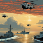 Indonesian Search Begins as Passenger Ship Vanishes in Java Sea — AI-generated editorial illustration