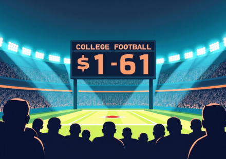 College Football Rankings Shake Up: New No. 1 and Jumbled Order After Week 2 Upsets — AI-generated editorial illustration