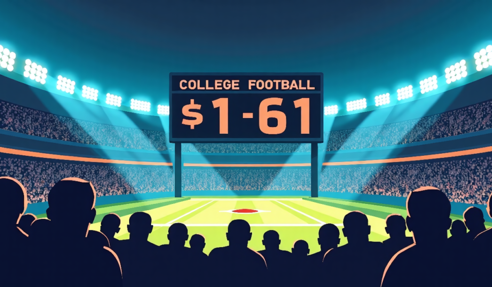 College Football Rankings Shake Up: New No. 1 and Jumbled Order After Week 2 Upsets — AI-generated editorial illustration