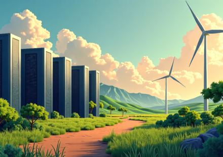 Africa Poised to Lead AI Growth as US, Europe Reach Limits — AI-generated editorial illustration