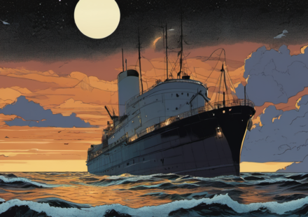 The Allure of Shipwrecks: From Titanic to Human Vulnerability — AI-generated editorial illustration