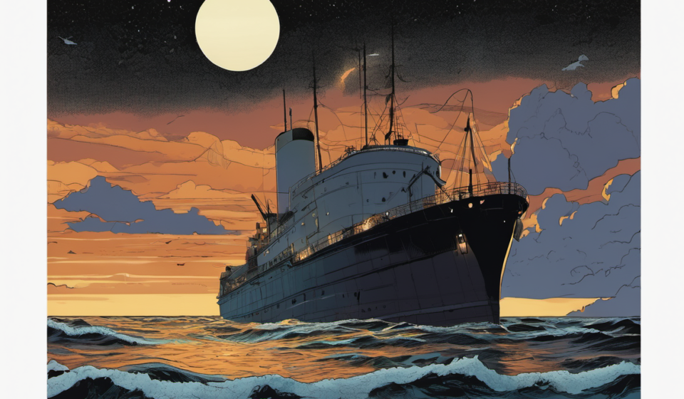 The Allure of Shipwrecks: From Titanic to Human Vulnerability — AI-generated editorial illustration