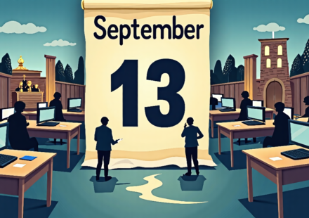 September 13: A Day of Historic Milestones and Cultural Reflections — AI-generated editorial illustration