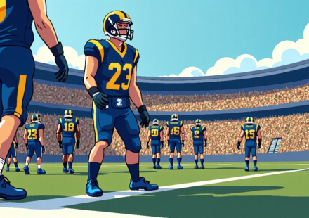 Myles Garrett’s Knee Surgery Sends Rams to IR – What’s Next? — AI-generated editorial illustration