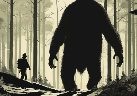 Capturing Bigfoot: New Doc Reveals Untold Story Behind 1967 Footage — AI-generated editorial illustration