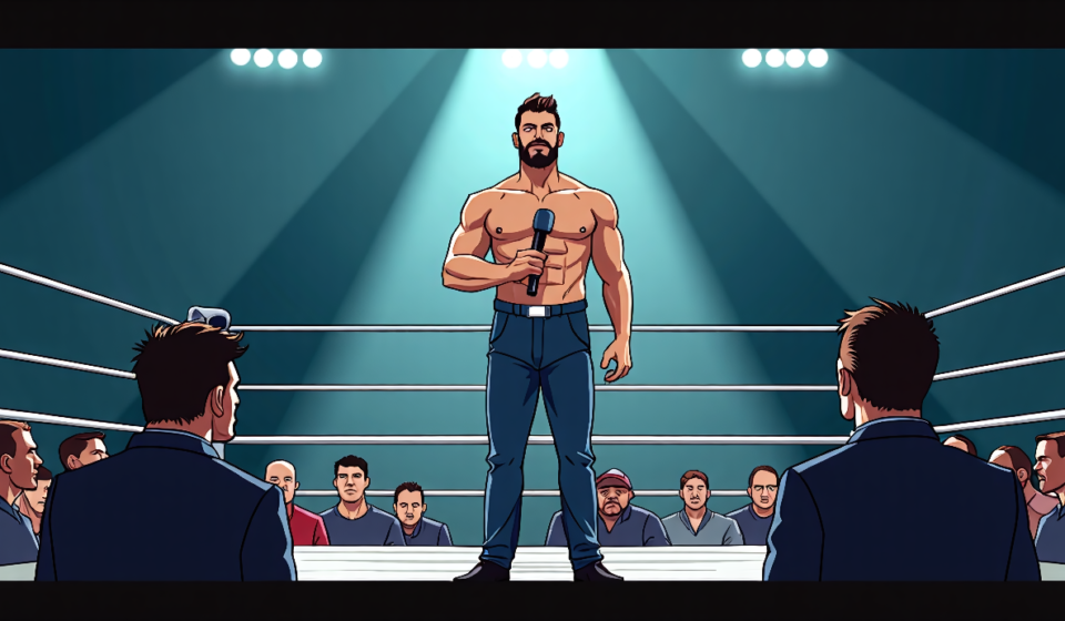 Brian Cage Reveals PED History, Challenges Steroid Stereotypes — AI-generated editorial illustration