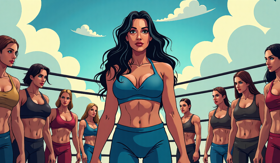 Athena to Lead New Lodestone Wrestling Camp in Texas Amid Bayley Rumors — AI-generated editorial illustration