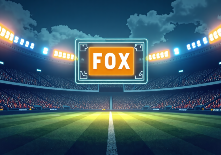 Polymarket’s FOX Promo Code Gives $50 Bonus for NFL Sunday — AI-generated editorial illustration