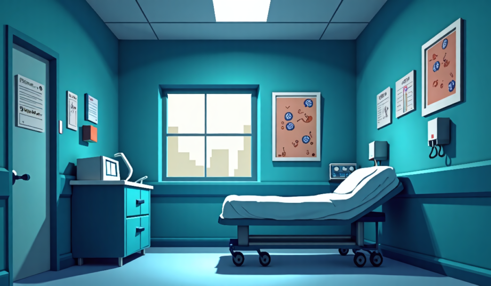 Pennsylvania Woman Dies from Measles Complications — AI-generated editorial illustration