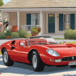 Heidi Klum Surprises Son Henry with Ferrari for 21st Birthday — AI-generated editorial illustration