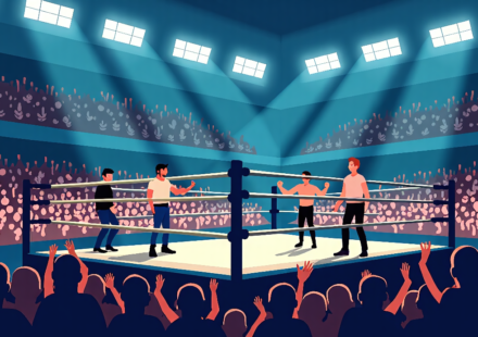 Sting, JBL, and Ron Simmons Headline NTX Universe Dallas 2026 — AI-generated editorial illustration