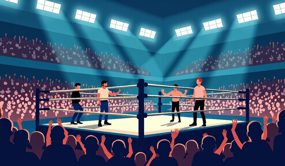 Sting, JBL, and Ron Simmons Headline NTX Universe Dallas 2026 — AI-generated editorial illustration