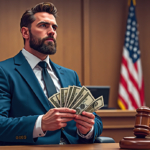 Former NFL Star Kroy Biermann Ordered to Pay $64K Gambling Debt — AI-generated editorial illustration