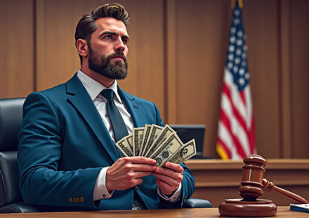 Former NFL Star Kroy Biermann Ordered to Pay $64K Gambling Debt — AI-generated editorial illustration