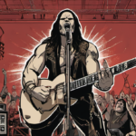 Accept’s New Album Features Chris Jericho & Billy Corgan — AI-generated editorial illustration