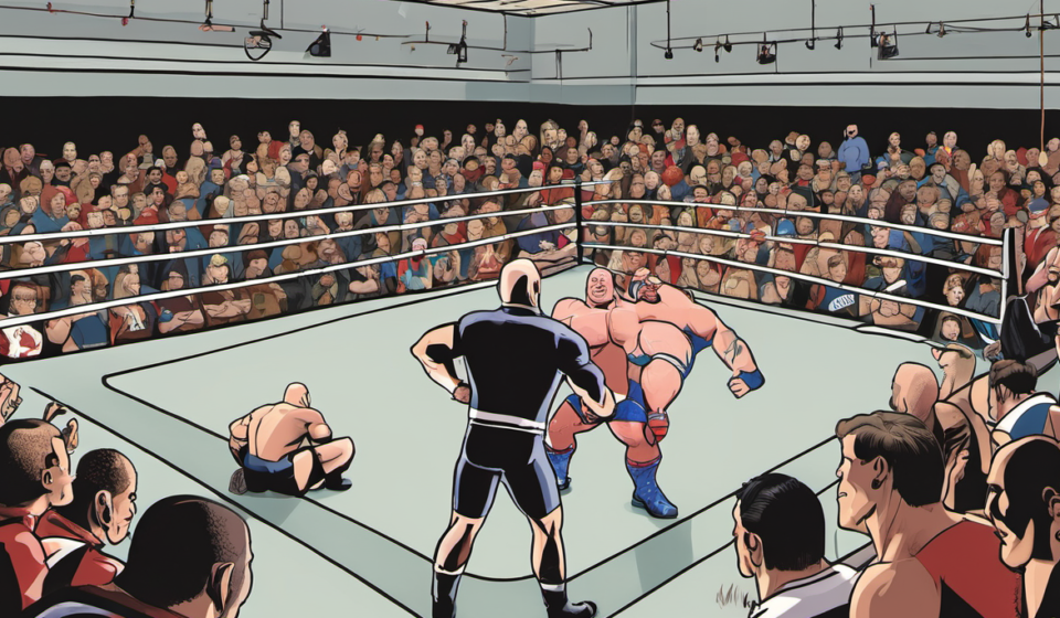 Kurt Angle to Coach NWL’s Manchester Show on Sept. 27 — AI-generated editorial illustration