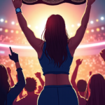 Stephanie Vaquer Claims WWE Women’s World Title in Historic Chile Show — AI-generated editorial illustration
