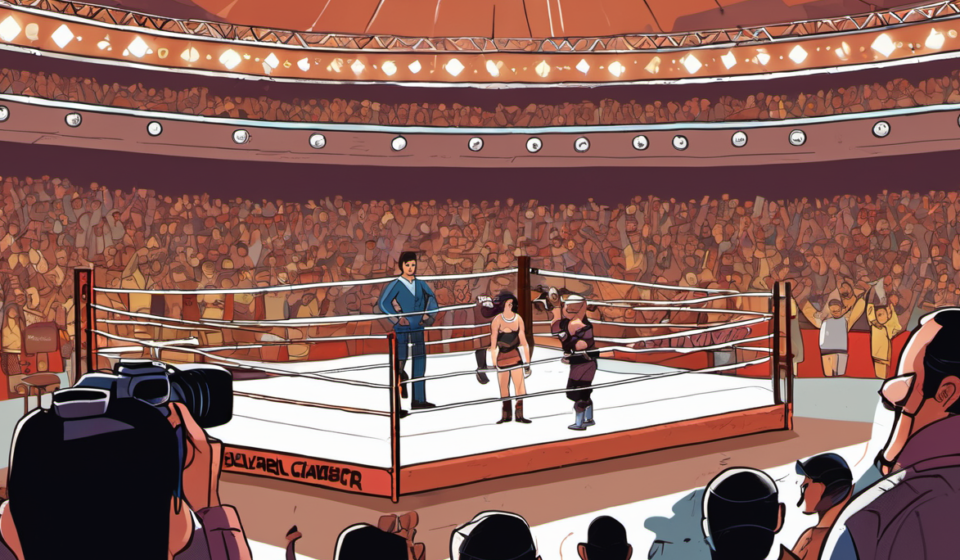 WWE’s Strategic Move: Stephanie Vaquer’s Title Win in Chile Unveiled — AI-generated editorial illustration