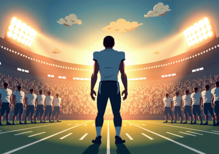 Terry Bradshaw Names the Only QB Under Pressure He Trusts to Win the Super Bowl — AI-generated editorial illustration